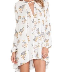 Free People Floral Swing Tunic
